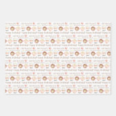 Liebe der Papiertücher Geschenkpapier Set (Vorderseite)