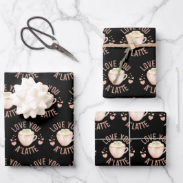 Liebe der Papiertücher Geschenkpapier Set