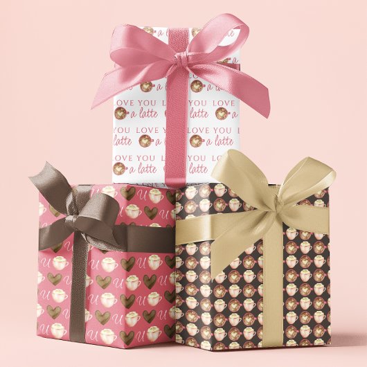 Liebe der Papiertücher Geschenkpapier Set