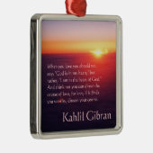 Liebe - Der Prophet von Kahlil Gibran Ornament Aus Metall (Rechts)