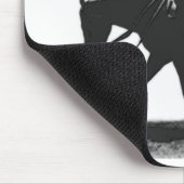 Liebe der QH-Mausknöpfe Mousepad (Ecke)