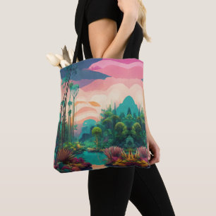 Liebe der Regenwaldgebiete Tasche