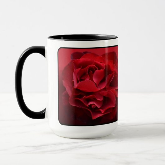 Liebe der Rose Tasse (Links)