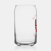 Liebe der Rotbriefe für französische Flaggen Perso Dosenglas (Rechts)