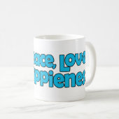 Liebe der Ruhe Tasse (VorderseiteRechts)