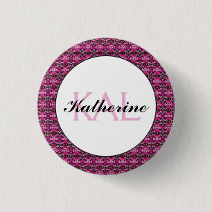Liebe der Schmetterlinge Abstrakte Liebe Persona Button