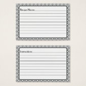 Liebe der Schmetterlinge | Schwarzer Rand 1 Person (Vorne & Hinten)