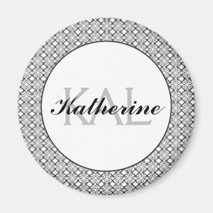 Liebe der Schmetterlinge Schwarzer Rand 1 Person Magnet