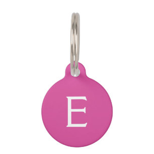 Liebe der Schmetterlinge Solid Color Magenta 2 P Haustiermarke