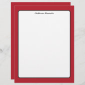 Liebe der Schmetterlinge | Vollfarbige rote 5-Gren (Vorne/Hinten)