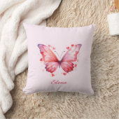 Liebe der Schmetterlinge | Weibchen | INDIVIDUELLE Kissen (Decke)