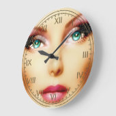 Liebe der Schönheit Große Wanduhr (Winkel)