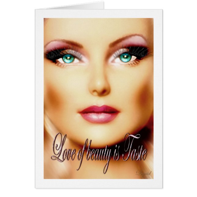 Liebe der Schönheit individuell anpassbar (Vorne)