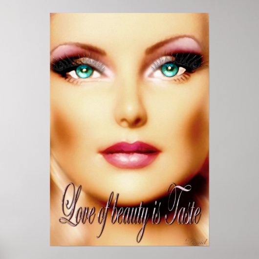 Liebe der Schönheit (Poster) Poster (Vorne)