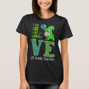 Liebe der Schule Erster Tag 2023 Erster Schullehre T-Shirt