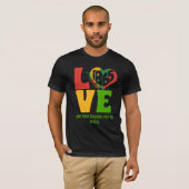 Liebe der Schwarzen Geschichte 1865, 19. T-Shirt (Vorne ganz)