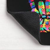 Liebe der Sensibilisierung für die Gebärdensprache Mousepad (Ecke)