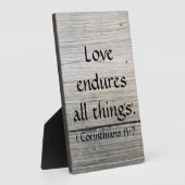 Liebe der Skripte Fotoplatte (Seite)