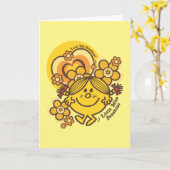 Liebe Der Sonnenschein | Blume und Farben Karte (Gelbe Blume)