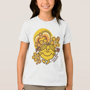 Liebe Der Sonnenschein   Blume und Farben Tri-Blend Shirt