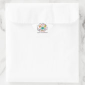 Liebe der T - Shirt und geografischen Angaben Stern-Aufkleber (Tasche)