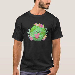 LIEBE Der Tag der Erde Rette unsere Planeten-Umwel T-Shirt
