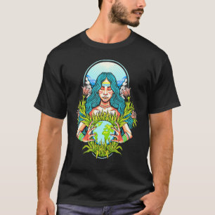Liebe Der Tag der Erde Rette unsere Planeten-Umwel T-Shirt