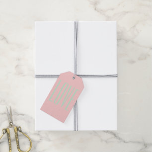 LIEBE der Tag des Valentines erröten rosa staubig Geschenkanhänger