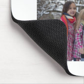 Liebe der Tante des Herzens personalisieren Foto m Mousepad (Ecke)