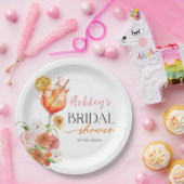 Liebe der Teller des ersten Brautparty-Papiers von (Party)