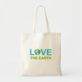 Liebe der Totttasche des Earth Earth Day Tragetasche