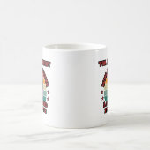 Liebe der Trucker Mother Son Bond Family Road Kaffeetasse (Mittel)