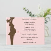 Liebe der Tumoren Babydusche Einladung (Stehend Vorderseite)