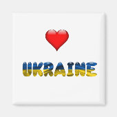 Liebe der Ukraine Magnet (Vorne)
