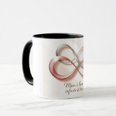Liebe der unendlichen Mama Tasse (Vorderseite Links)
