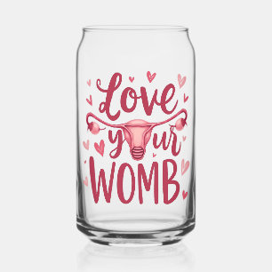 Liebe der Uterusabortion Körperposition Ihrer Frau Dosenglas