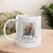 Liebe der Valentine im ersten Foto Kaffeetasse
