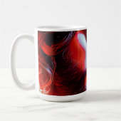 Liebe der Vaterschaft leuchtet hell Kaffeetasse (Links)