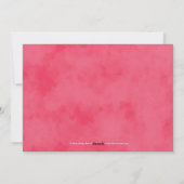 Liebe der Wasserfarben - Valentinstag Karten (Rückseite)