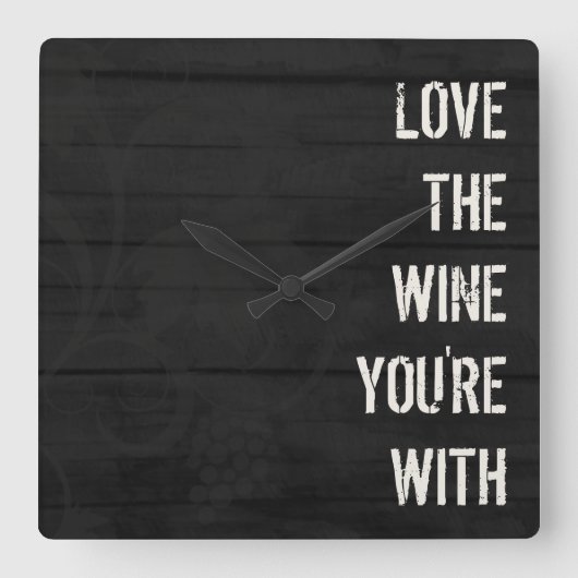 Liebe der Wein, den du mit der Uhr hast (Vorderseite)