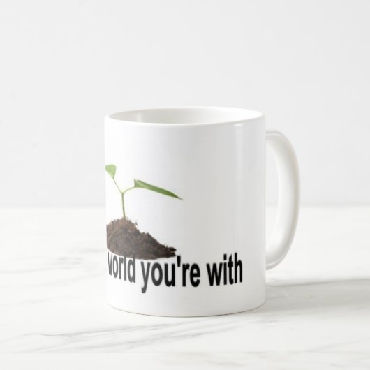 Liebe der Welt Kaffeetasse (VorderseiteRechts)