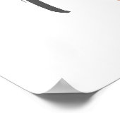 Liebe der Welt | Moderner Gerettet Planet Erde Glo Poster (Ecke)