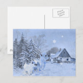 Liebe der Westies Postkarte (Vorne/Hinten)