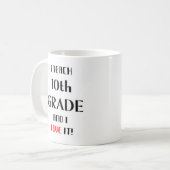 Liebe der zehnten Klasse Kaffeetasse (Vorderseite Links)