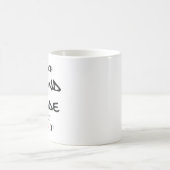 Liebe der zweiten Klasse Kaffeetasse (Mittel)