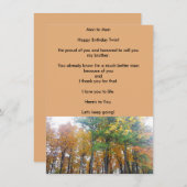 Liebe der Zwillingsbruder Geburtstagsfeier (Vorne/Hinten)