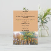 Liebe der Zwillingsbruder Geburtstagsfeier (Stehend Vorderseite)