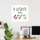 Liebe des 60er-Posters Poster (Heimbüro)