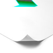 Liebe des 70er-Poster Poster (Ecke)