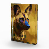 Liebe des Afrikanischen Wildhundes Fotoblock (Rechts)